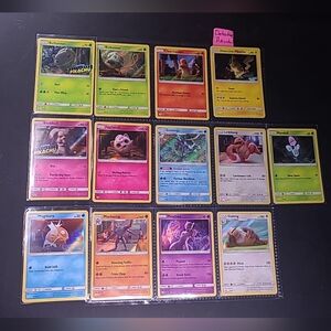 Lot 13 Holo Pokémon Detective Pikachu TCG Cards Mewtwo, Jigglypuff, Bulbasaur